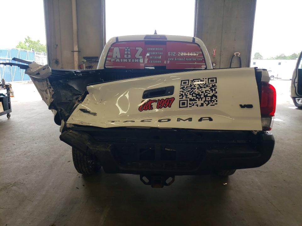 2023 Toyota Tacoma VIN 3TMCZ5AN0PM596910 COPART salvage auction — REAR END, Mn - Cert Of Title-Salvage, sold $12,300 on 2026-07-09 (photo 6)