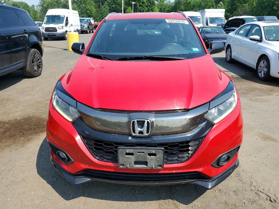 2019 Honda Hr-v VIN 3CZRU6H13KG729260 COPART salvage auction — MINOR DENT/SCRATCHES, Nh - Certificate Of Title, sold $4,950 on 2026-07-03 (photo 5)