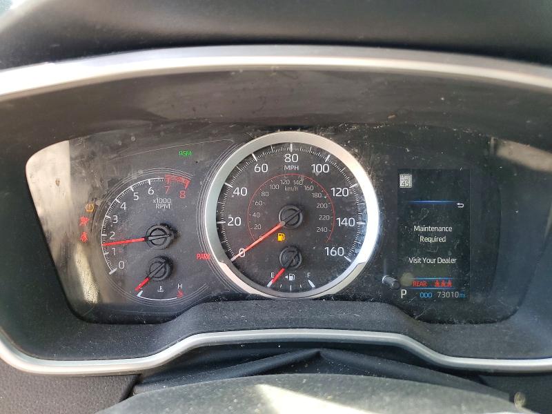 2020 Toyota Corolla VIN JTND4RBE1L3087232 COPART salvage auction — FRONT END, VA - CERT OF TITLE - SALVAGE, sold $3,200 on 2026-07-31 (photo 9)