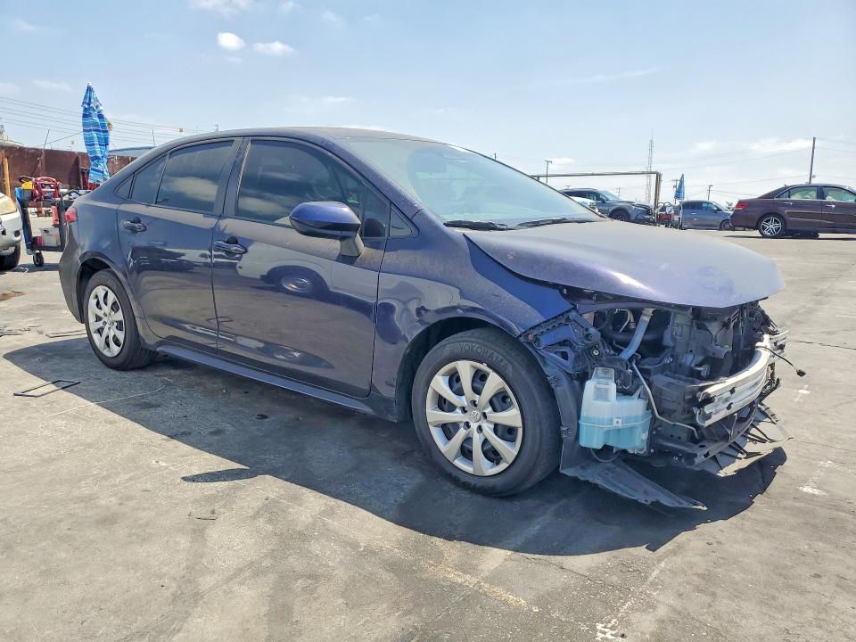 2024 Toyota Corolla VIN JTDBCMFE7RJ030954 COPART salvage auction — FRONT END, Ca - Salvage Certificate, sold $4,850 on 2026-07-08 (photo 4)