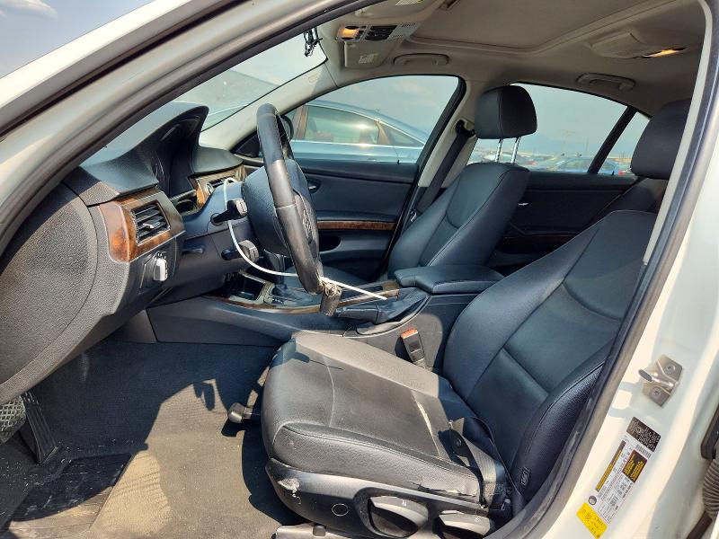 2009 BMW 3er VIN WBAPH57529NM33497 COPART salvage auction — FRONT END, Ut - Salvage Certificate, sold $575 on 2026-07-28 (photo 7)