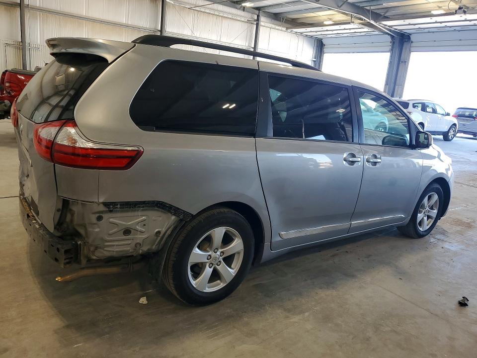 2015 Toyota Sienna VIN 5TDKK3DC5FS644110 COPART salvage auction — REAR END, Ne - Cert Of Title-Salvage, sold $3,100 on 2026-07-14 (photo 3)