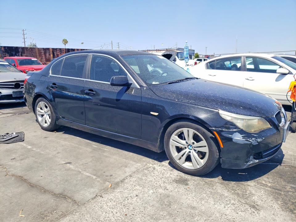 2009 BMW 5 series VIN WBANU53569C117699 COPART salvage auction — REAR END, CA - SALVAGE CERTIFICATE, sold $400 on 2026-07-15 (photo 4)