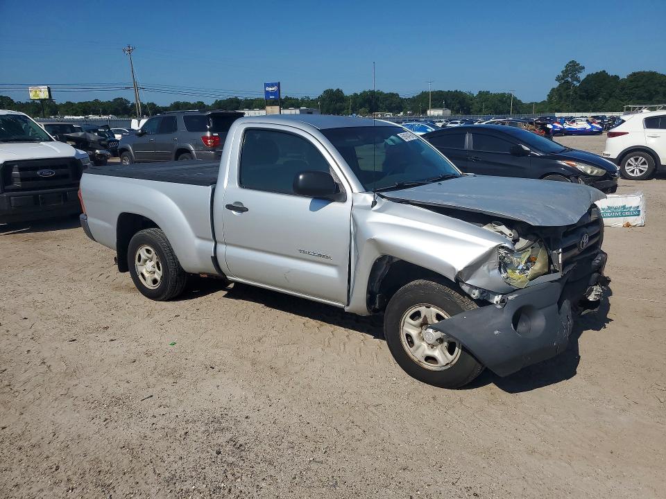 2007 Toyota Tacoma VIN 5TENX22N47Z382601 COPART salvage auction — FRONT END, Al - Cert Of Title-Salvage Title, sold $2,300 on 2026-07-30 (photo 4)
