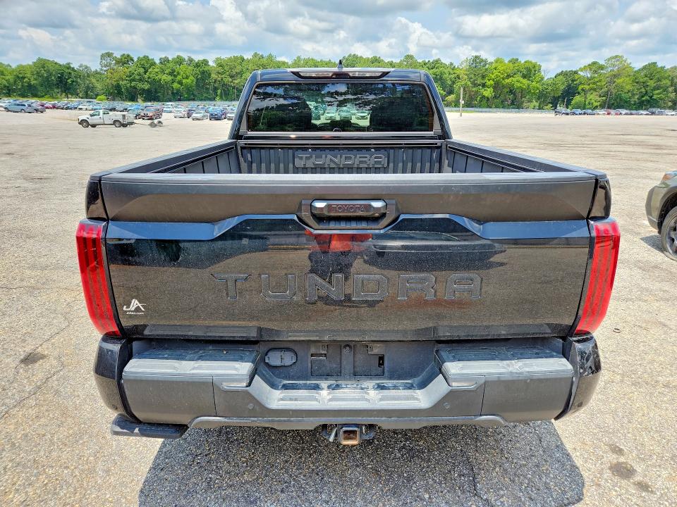 2023 Toyota Tundra VIN 5TFLA5BC0PX002718 COPART salvage auction — WATER/FLOOD, Al - Cert Of Title-Flood Salvage, sold $13,100 on 2026-07-27 (photo 6)