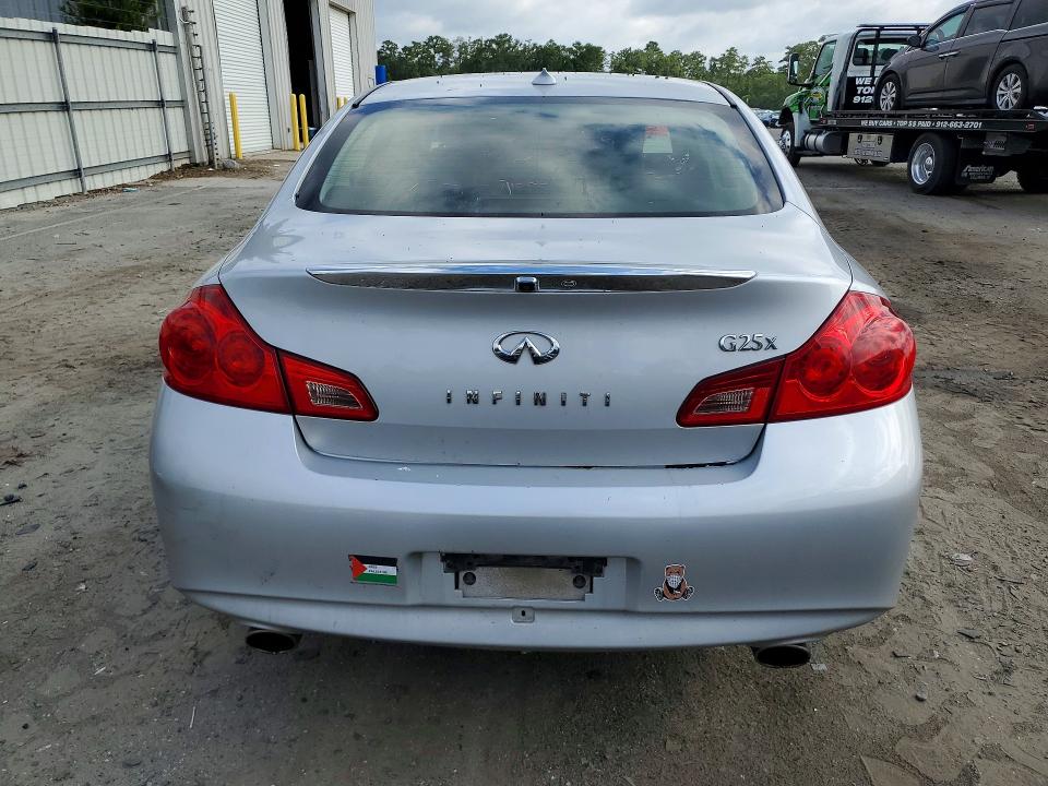 2011 Infiniti G25 VIN JN1DV6ARXBM651850 COPART salvage auction — FRONT END, Ga - Cert Of Title-Salvage, sold $425 on 2026-07-27 (photo 6)