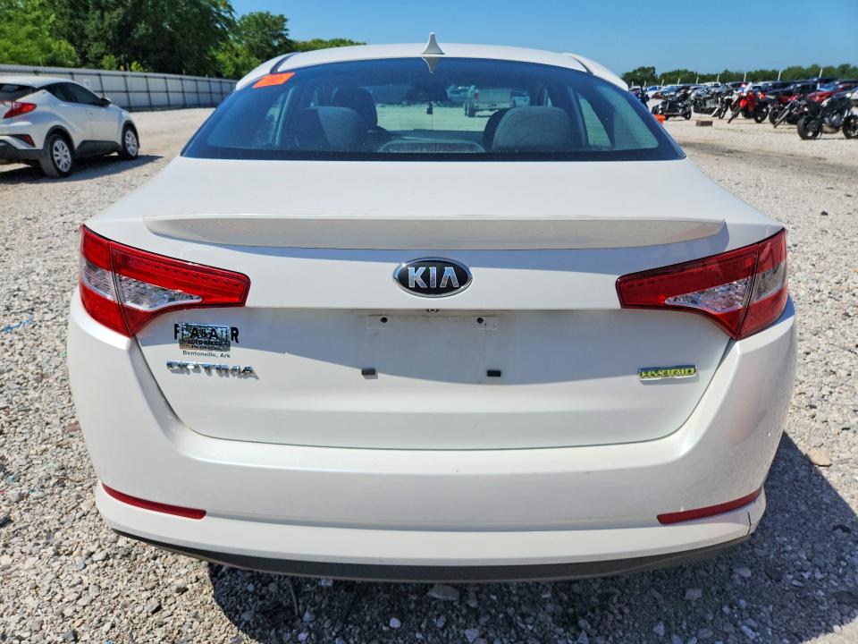 2012 Kia Optima VIN KNAGM4AD0C5032768 COPART salvage auction — FRONT END, AR - CERT OF TITLE-SALVAGE, sold $200 on 2026-07-29 (photo 6)
