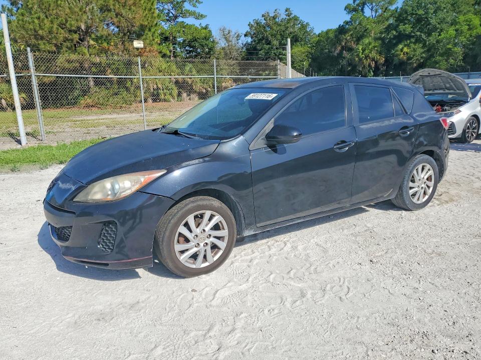 2012 Mazda 3 VIN JM1BL1L79C1549533 COPART salvage auction — FRONT END, Fl - Cert Of Ttl-Rebuilt&Slvg Rbld, sold $675 on 2026-07-08 (photo 1)