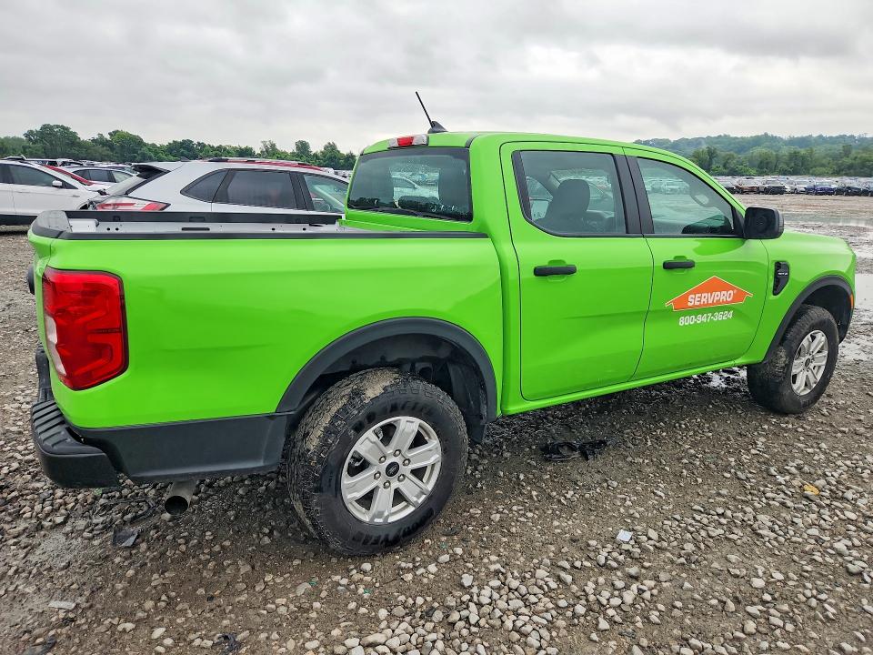 2025 Ford Ranger VIN 1FTER4BH0SLE40680 COPART salvage auction — FRONT END, Il - Salvage Certificate, sold $10,400 on 2026-07-27 (photo 3)
