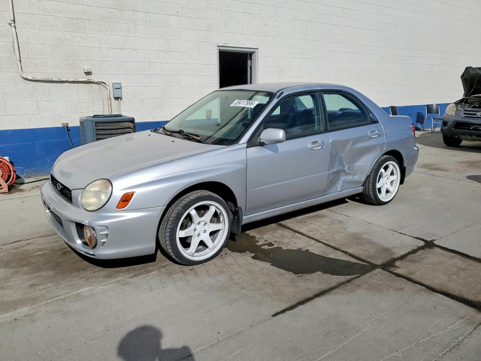 2002 Subaru Impreza VIN JF1GD67592G506143 COPART salvage auction — SIDE, Ut - Salvage Certificate, sold $875 on 2026-07-13 (photo 1)