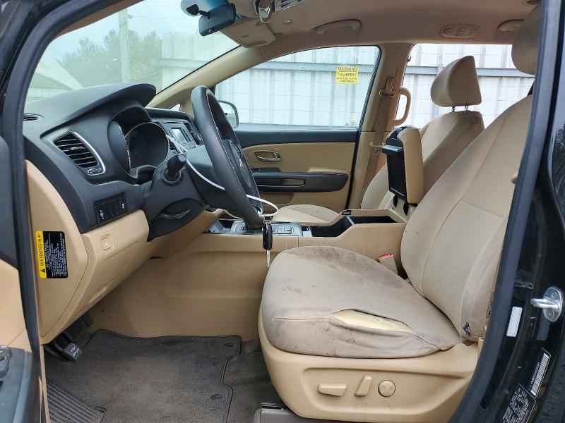 2017 Kia SEDONA VIN KNDMB5C10H6225900 COPART salvage auction — REAR END, Wa - Vehicle Cert Of Ownership-Titl, sold $450 on 2026-07-20 (photo 7)