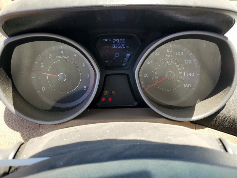 2013 Hyundai VIN KMHDH4AE1DU726648 COPART salvage auction — FRONT END, CA - SALVAGE CERTIFICATE, sold $900 on 2026-07-02 (photo 9)