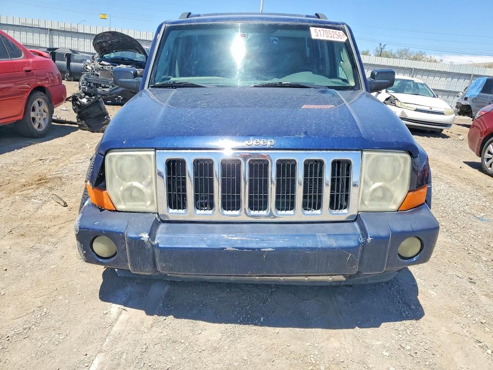 2006 Jeep Commander VIN 1J8HH58N16C300719 COPART salvage auction — FRONT END, Nv - Salvage Title, sold $125 on 2026-07-02 (photo 5)