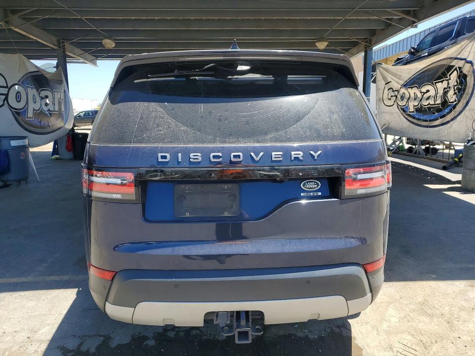 2018 Land rover Discovery VIN SALRR2RV2JA074595 COPART salvage auction — FRONT END, Ca - Salvage Certificate, sold $7,300 on 2026-07-14 (photo 6)