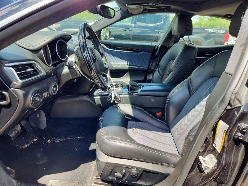 2018 Maserati Ghibli VIN ZAM57YTL0J1293296 COPART salvage auction — FRONT END, Il - Salvage Certificate, sold $3,950 on 2026-08-14 (photo 7)