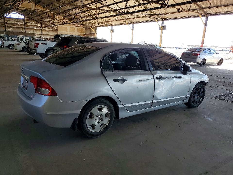 2009 Honda Civic VIN 2HGFA16379H328721 COPART salvage auction — FRONT END, Az - Certificate Of Title, sold $775 on 2026-07-06 (photo 3)