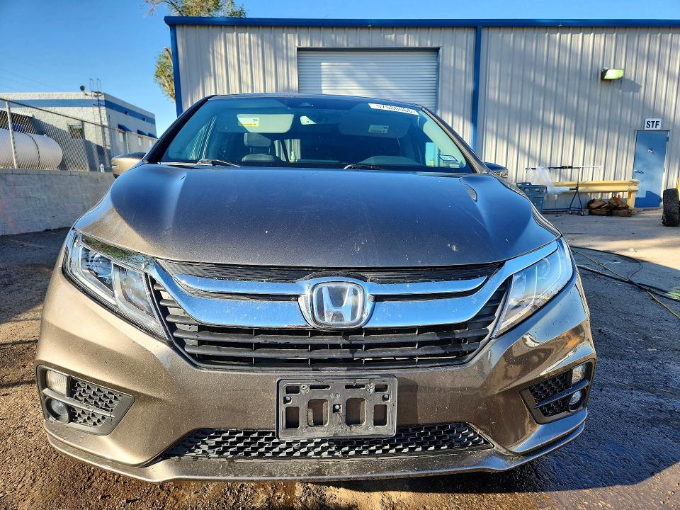 2019 Honda Odyssey VIN 5FNRL6H77KB137105 COPART salvage auction — UNDERCARRIAGE, Tx - Salvage Vehicle Title, sold $6,200 on 2026-07-23 (photo 5)