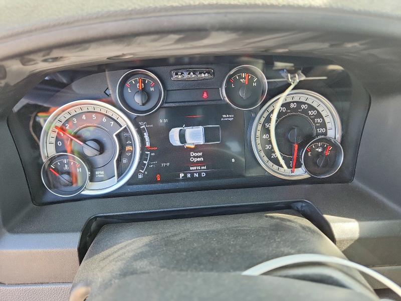 2013 Ram 1500 VIN 1C6RR6GG6DS716003 COPART salvage auction — REAR END, Ca - Salvage Certificate, sold $7,000 on 2026-07-10 (photo 9)