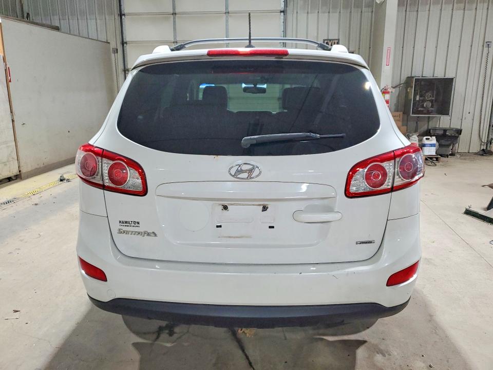 2012 Hyundai VIN 5XYZHDAG6CG165259 COPART salvage auction — FRONT END, Pa - Certificate Of Salvage, sold $950 on 2026-07-09 (photo 6)