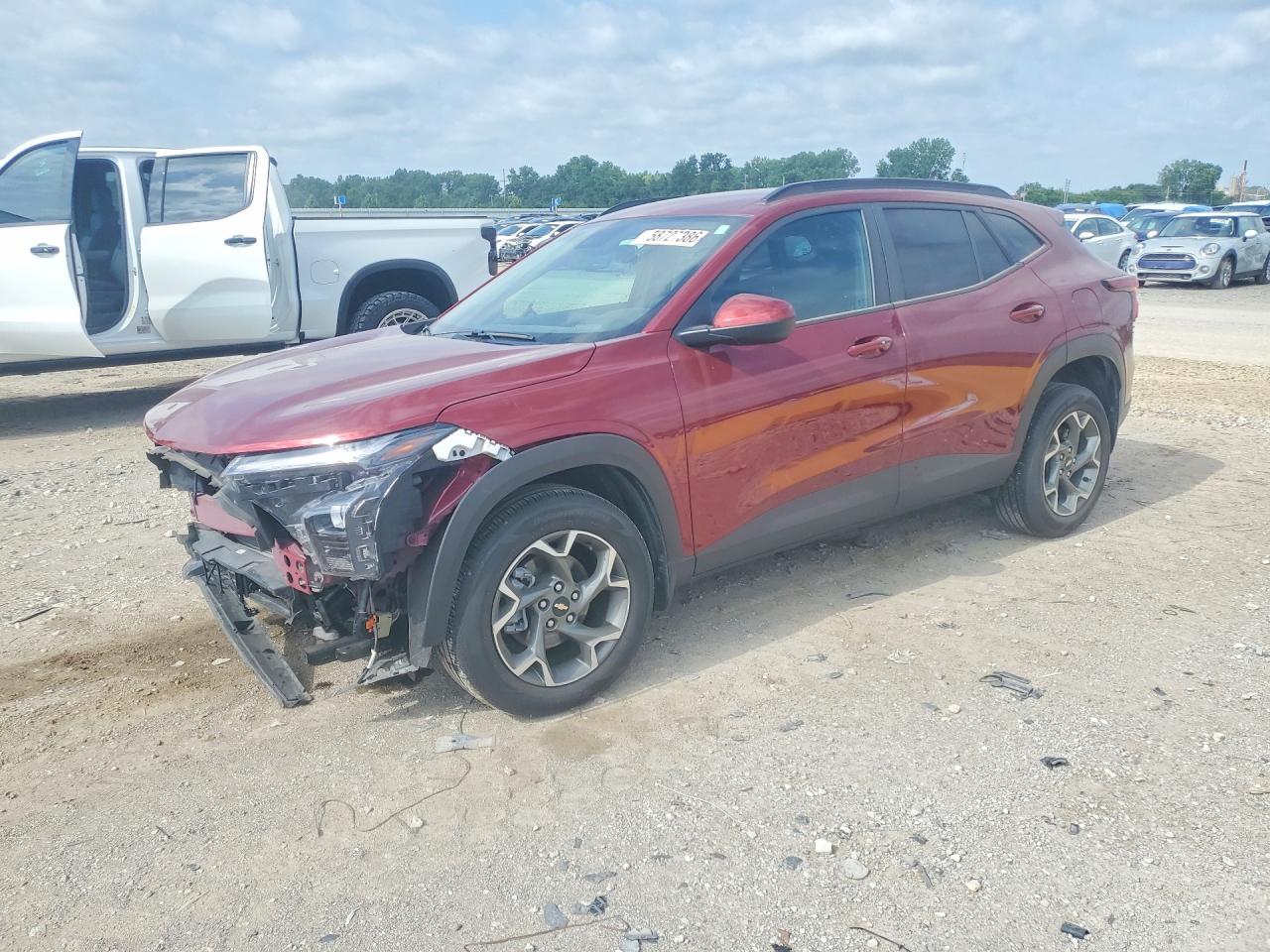 2025 Chevrolet Trax VIN KL77LHEP8SC214937 — COPART salvage auction photo