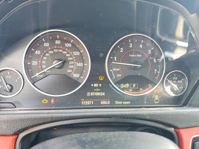 2014 BMW 4 series VIN WBA3R5C57EK188449 COPART salvage auction — NORMAL WEAR, NH - CERTIFICATE OF TITLE (P), sold $3,400 on 2026-07-09 (photo 9)