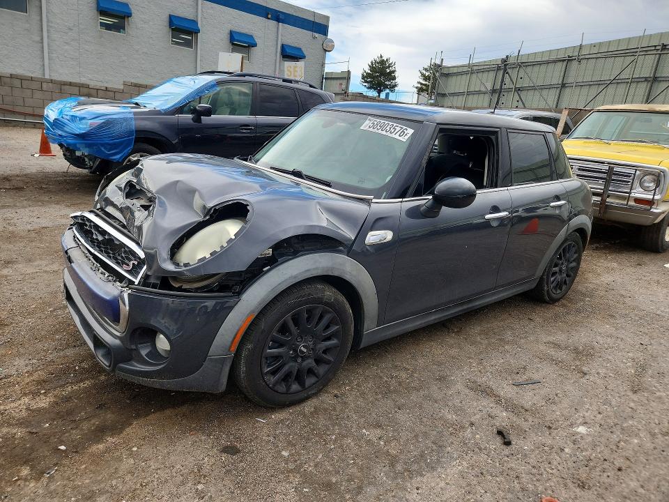 2015 Mini Cooper VIN WMWXU3C53F2B59670 COPART salvage auction — FRONT END, Nm - Cert Of Title-Salvage, sold $1,500 on 2026-08-06 (photo 1)