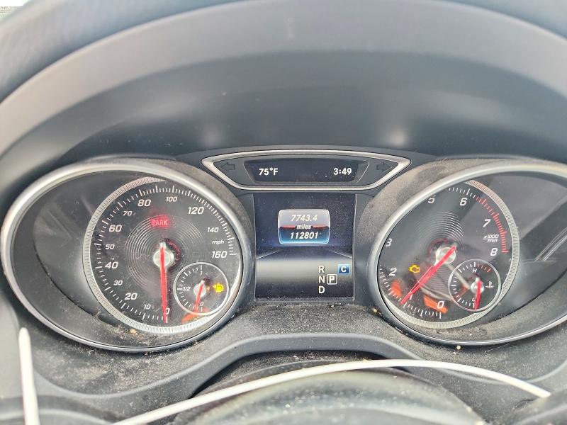 2018 Mercedes-benz VIN WDCTG4EB2JJ436493 COPART salvage auction — FRONT END, Oh - Certificate Of Title (P), sold $6,400 on 2026-07-27 (photo 9)