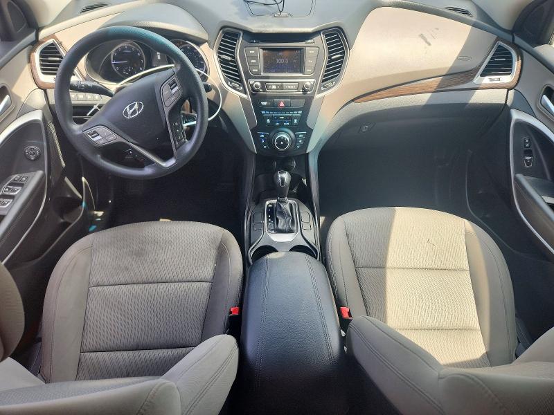 2018 Hyundai Santa fe VIN 5XYZTDLB4JG533936 COPART salvage auction — FRONT END, Md - Cert Of Salvage > 75% Damage, sold $2,150 on 2026-07-07 (photo 8)