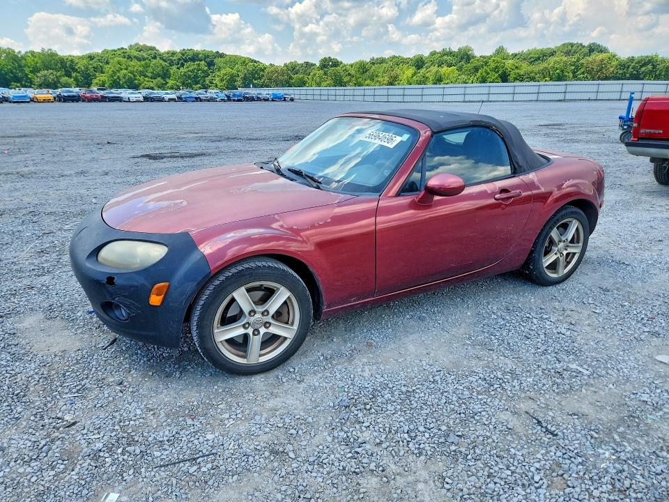 2006 Mazda Mx-5 VIN JM1NC25F760114429 COPART salvage auction — SIDE, Nc - Salvage Certificate Of Title, sold $225 on 2026-07-15 (photo 1)