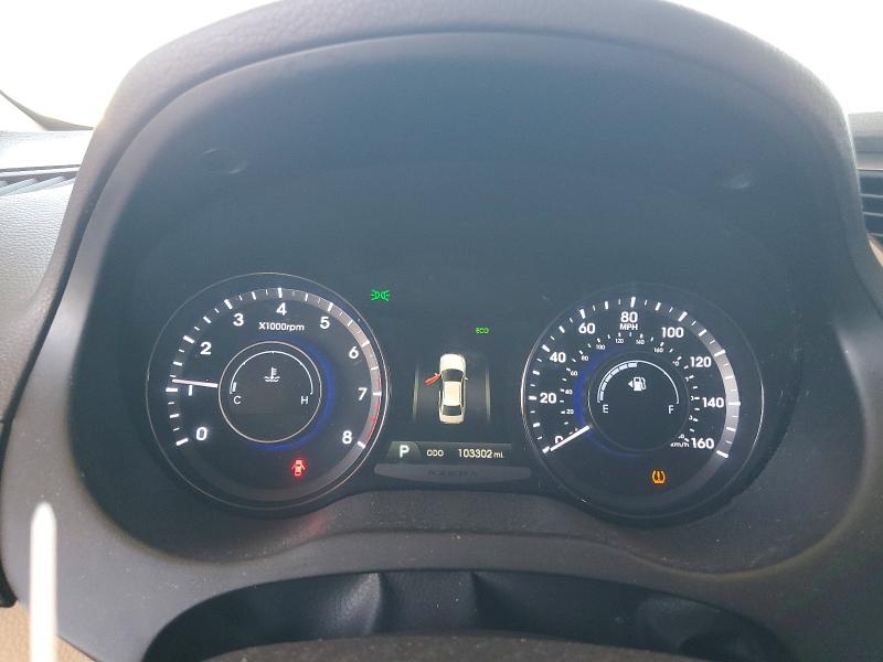 2014 Hyundai VIN KMHFH4JG7EA350079 COPART salvage auction — FRONT END, Az - Cert Of Title - Salvage, sold $1,500 on 2026-07-14 (photo 9)