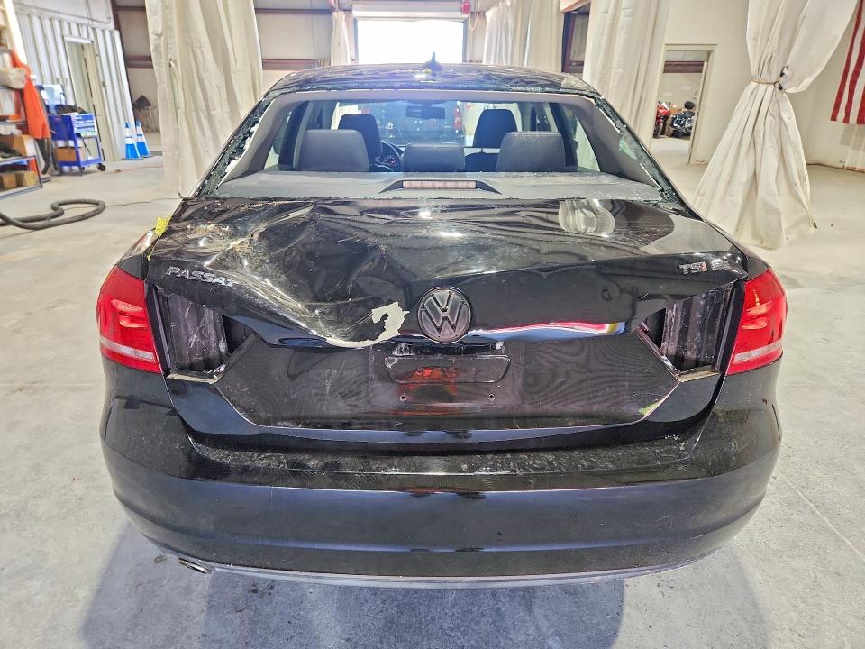 2014 Volkswagen Passat VIN 1VWBT7A31EC107269 COPART salvage auction — REAR END, Ny - Mv-907A Salvage Certificate, sold $2,250 on 2026-07-06 (photo 6)