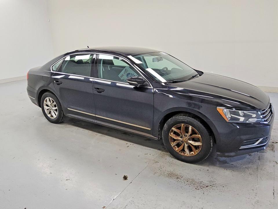 2017 Volkswagen Passat VIN 1VWAT7A35HC007787 COPART salvage auction — MINOR DENT/SCRATCHES, Wv - Certificate Of Title, sold $2,550 on 2026-07-07 (photo 4)