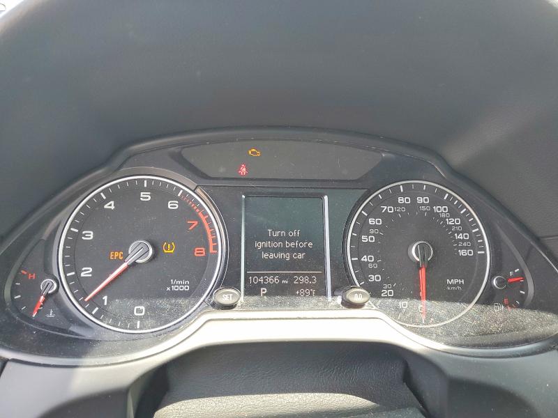 2014 Audi Q5 VIN WA1CFAFP8EA040084 COPART salvage auction — MINOR DENT/SCRATCHES, Nj - Certificate Of Title, sold $1,700 on 2026-07-10 (photo 9)