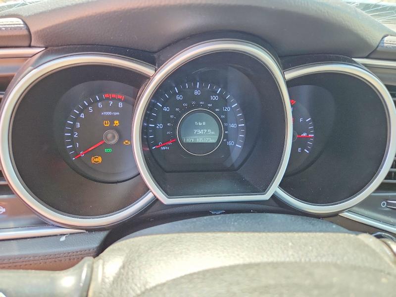 2015 Kia Optima VIN 5XXGN4A77FG413138 COPART salvage auction — FRONT END, Ok - Cert Of Title-Salvage, sold $775 on 2026-07-17 (photo 9)