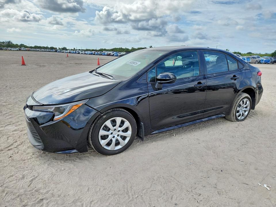 2025 Toyota Corolla VIN 5YFB4MDE0SP325847 COPART salvage auction — REAR END, Fl - Cert Of Title Slvg Rebuildable, sold $4,500 on 2026-07-30 (photo 1)