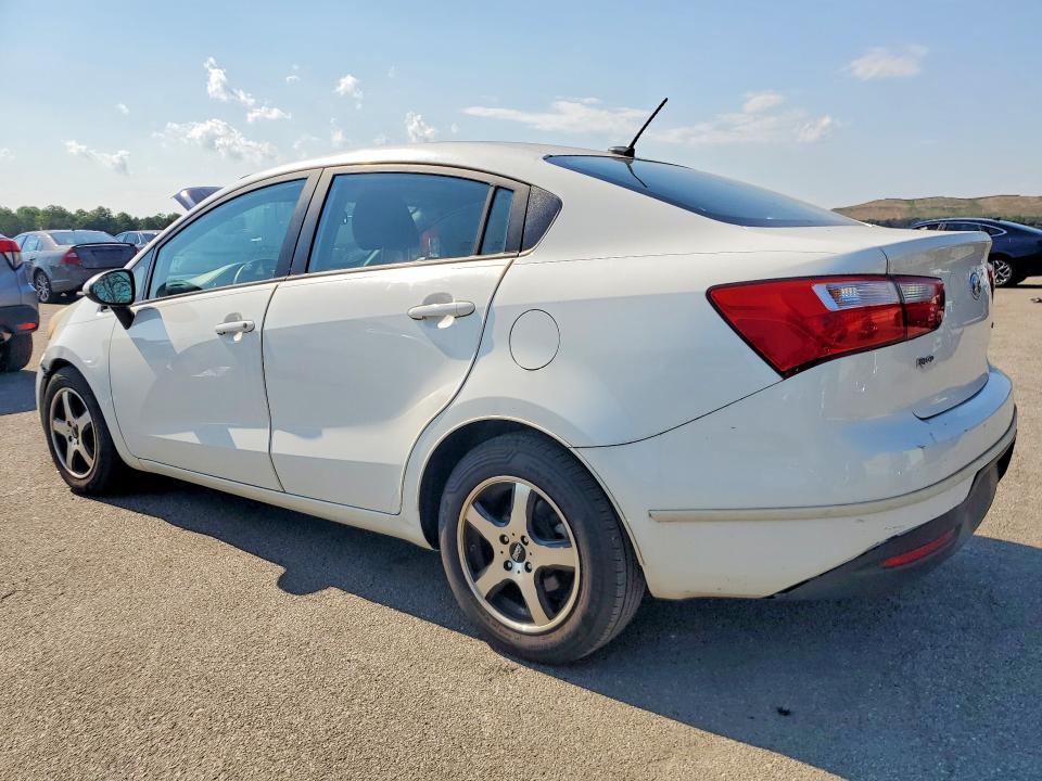 2015 Kia Rio VIN KNADM4A32F6443193 COPART salvage auction — FRONT END, NY - CERTIFICATE OF TITLE, sold $925 on 2026-07-27 (photo 2)