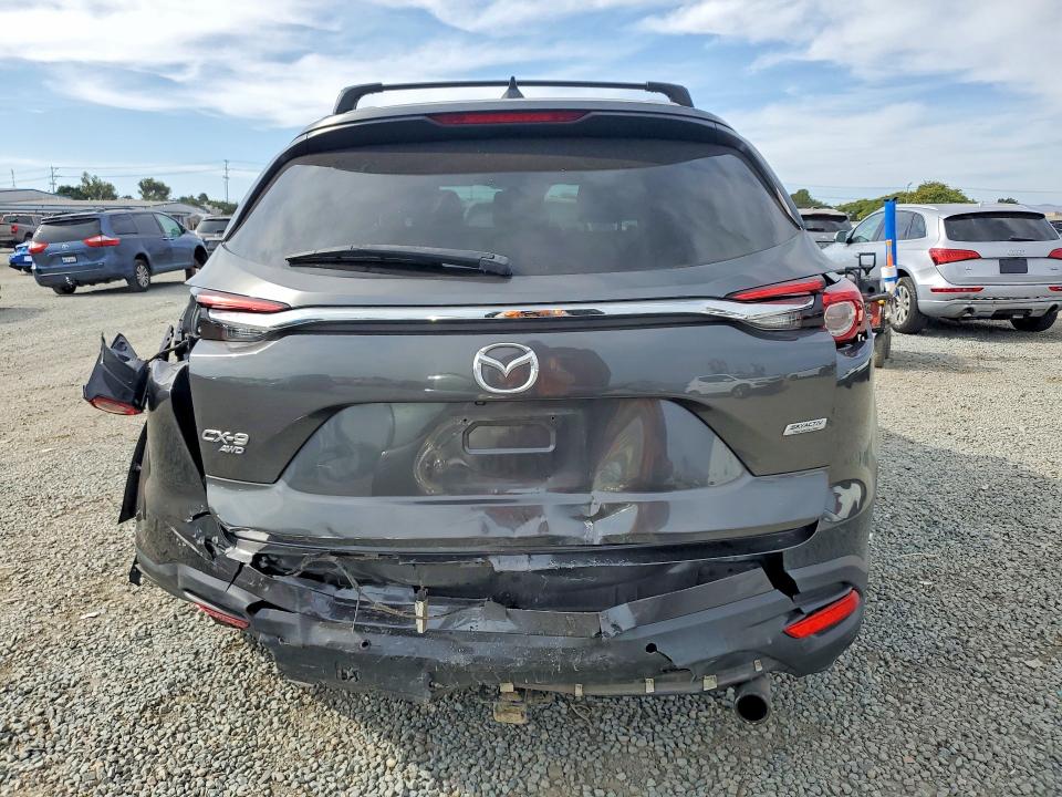 2018 Mazda Cx-9 VIN JM3TCBDY6J0213110 COPART salvage auction — REAR END, Ca - Salvage Certificate, sold $4,500 on 2026-07-21 (photo 6)