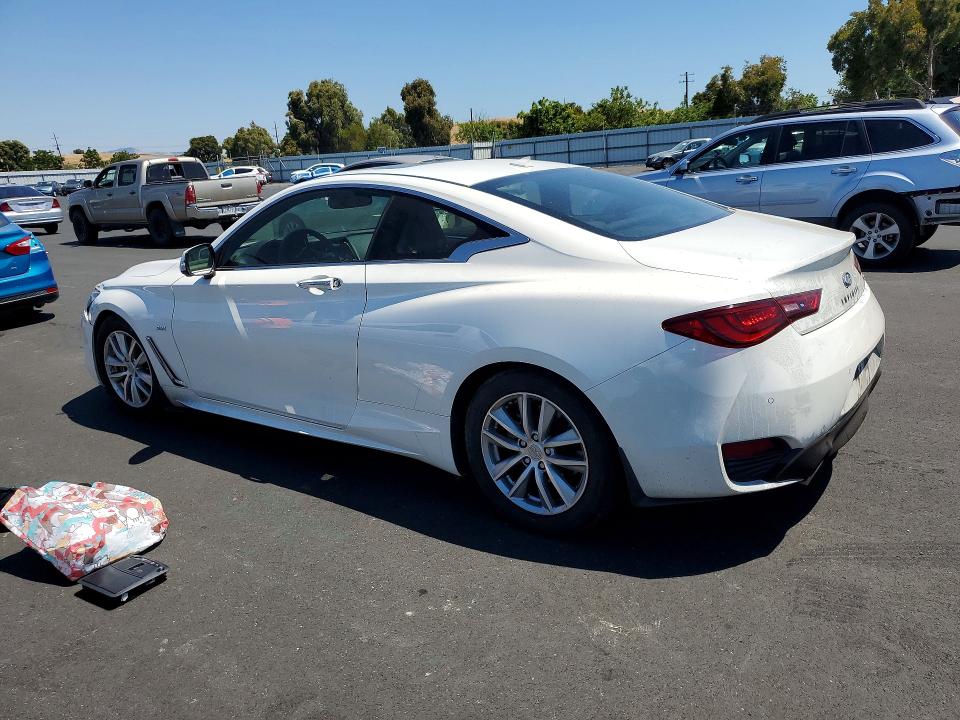 2018 Infiniti Q60 VIN JN1EV7EK1JM340670 COPART salvage auction — VANDALISM, CA - SALVAGE CERTIFICATE, sold $6,900 on 2026-07-13 (photo 2)