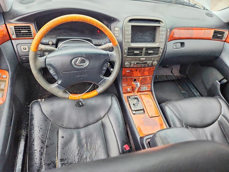 2004 Lexus Ls 430 VIN JTHBN36F540130125 COPART salvage auction — FRONT END, MT - CERTIFICATE OF TITLE, sold $125 on 2026-07-30 (photo 8)
