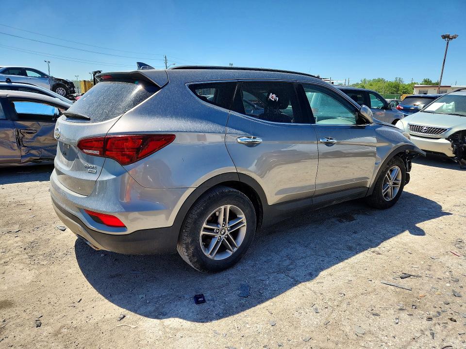 2017 Hyundai Santa fe VIN 5XYZUDLB5HG412999 COPART salvage auction — FRONT END, Oh - Cert Of Title-Salvage, sold $2,100 on 2026-07-10 (photo 3)
