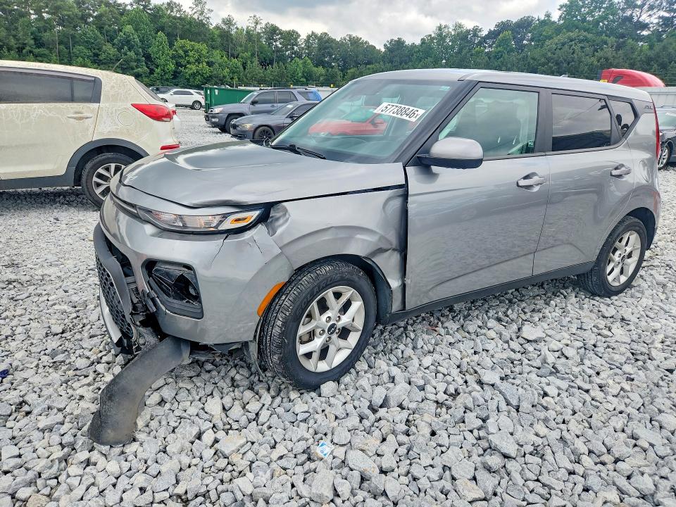 2022 Kia Soul VIN KNDJ23AU2N7807796 COPART salvage auction — FRONT END, Ga - Cert Of Title-Salvage, sold $600 on 2026-07-21 (photo 1)