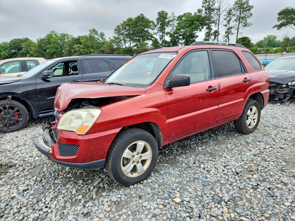 2009 Kia Sportage VIN KNDJF724997573091 COPART salvage auction — FRONT END, Ga - Cert Of Title-Salvage, sold $125 on 2026-07-23 (photo 1)