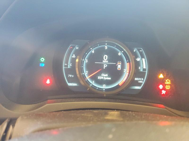 2015 Lexus Is VIN JTHBF1D28F5080490 COPART salvage auction — ROLLOVER, Tx - Salvage Vehicle Title, sold $650 on 2026-07-10 (photo 9)