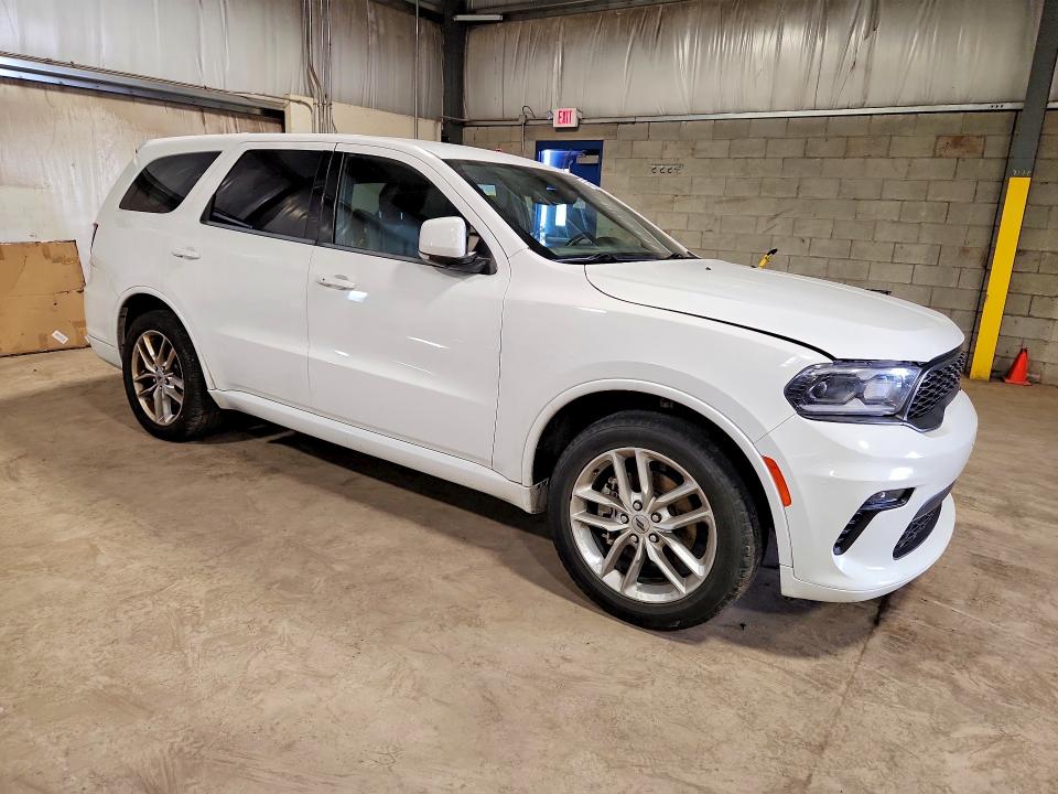 2021 Dodge Durango VIN 1C4RDHDG7MC608118 COPART salvage auction — REAR END, Salvage Title, sold $4,150 on 2026-09-09 (photo 4)