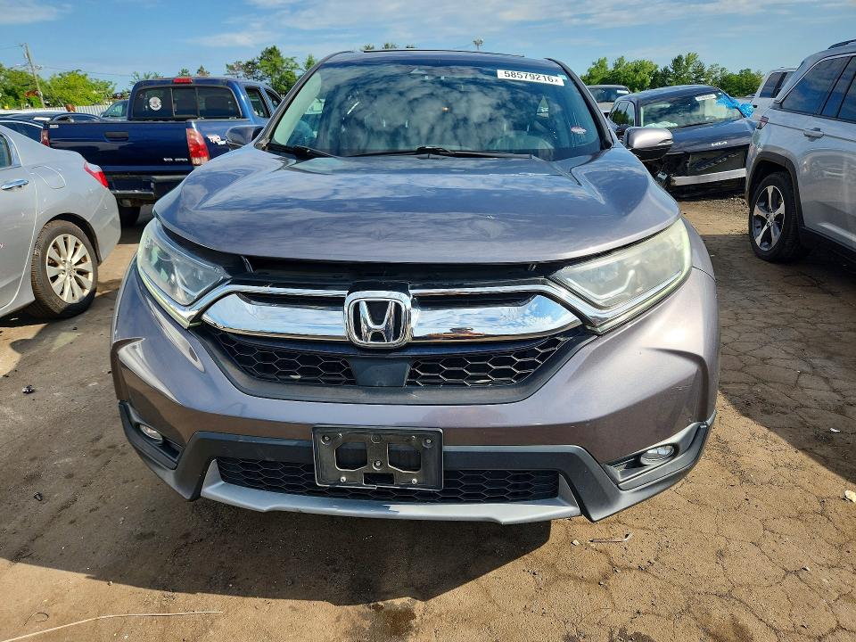 2018 Honda Cr-v VIN 7FARW2H55JE083241 COPART salvage auction — ALL OVER, CT - CERTIFICATE OF TITLE, sold $3,500 on 2026-07-31 (photo 5)
