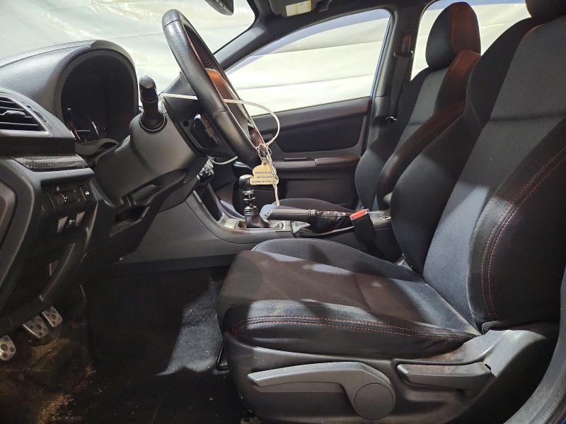 2016 Subaru Wrx VIN JF1VA1E61G9801053 COPART salvage auction — FRONT END, Nh - Cert Of Title-Salvage, sold $2,150 on 2026-07-07 (photo 7)