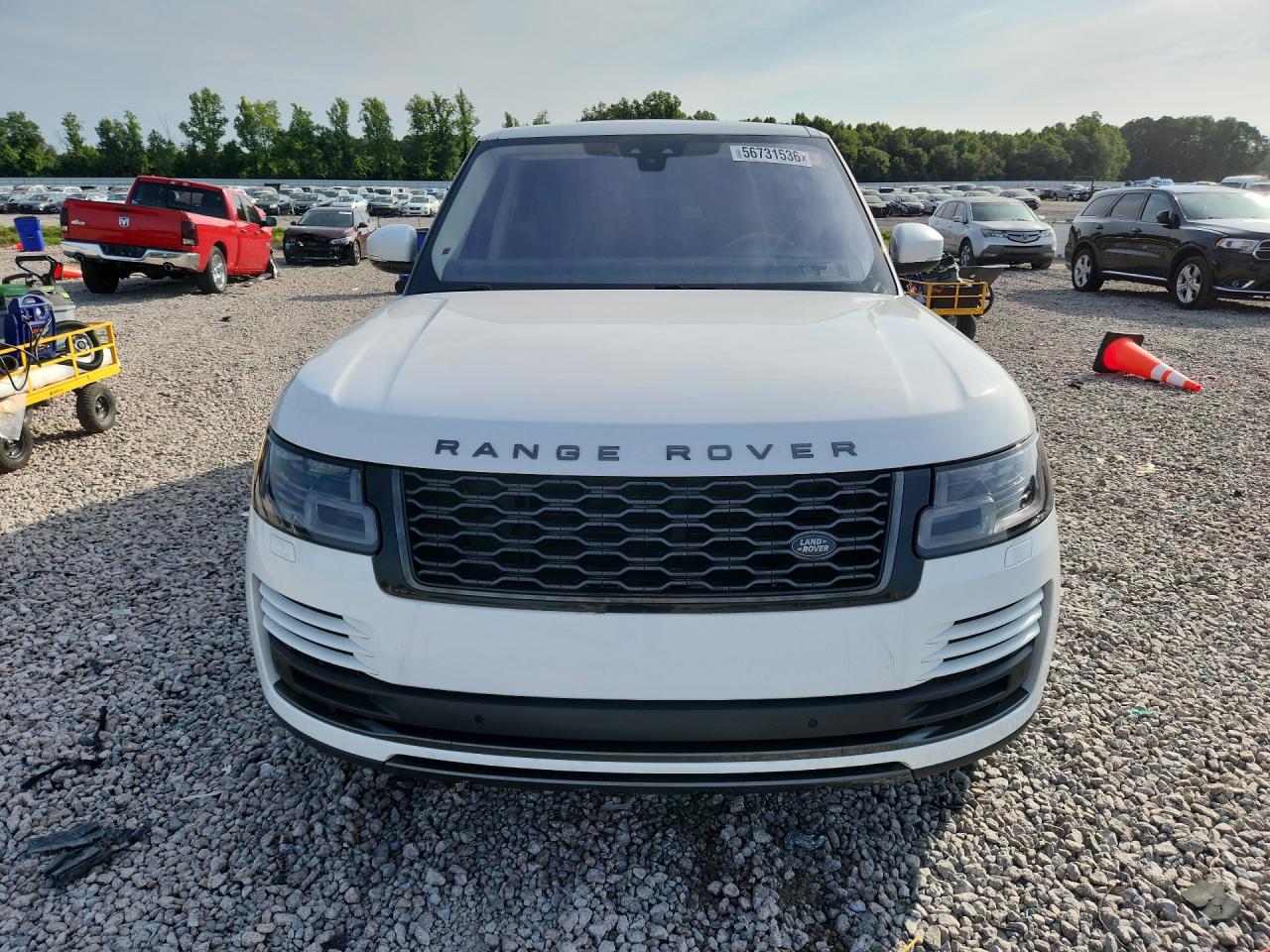 2020 Land Rover Range Rover VIN SALGS2RU2LA405830 COPART salvage auction — Minor Dent/Scratches, NC - CERTIFICATE OF TITLE (P), sold $16,700 on 2026-06-30 (photo 5)