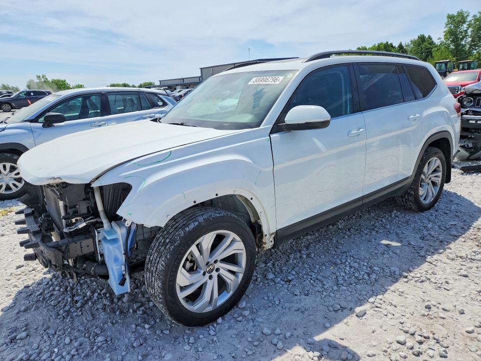 2022 Volkswagen Atlas VIN 1V2KP2CA1NC508146 — COPART salvage auction photo