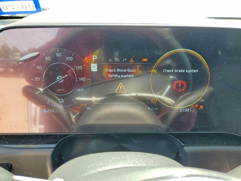 2024 Kia Niro VIN KNDCR3L15R5098421 COPART salvage auction — REAR END, Tx - Salvage Vehicle Title, sold $10,300 on 2026-08-21 (photo 9)