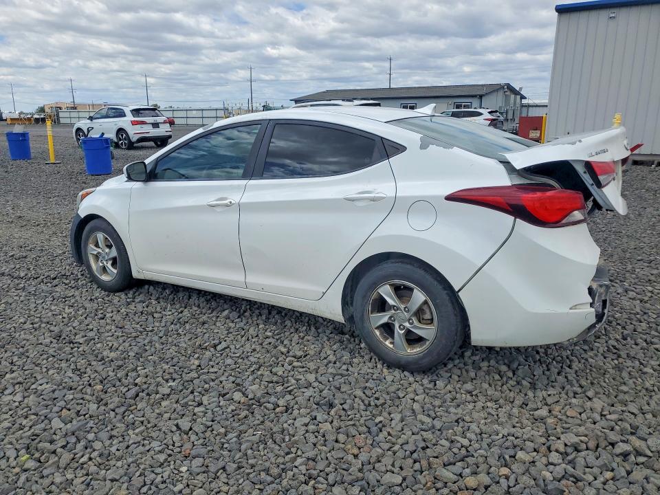 2015 Hyundai Elantra VIN 5NPDH4AE3FH569514 COPART salvage auction — REAR END, Wa - Bill Of Sale, sold $325 on 2026-07-22 (photo 2)